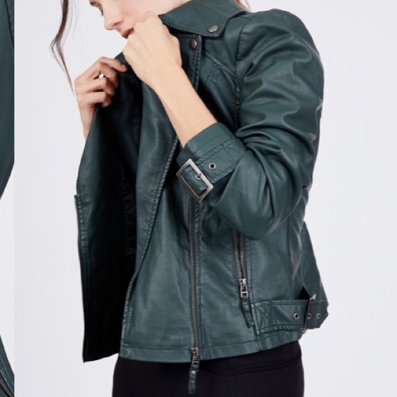 Max Studio Jackets & Blazers - Host Pick!! Leatherette Jacket Max Studio
